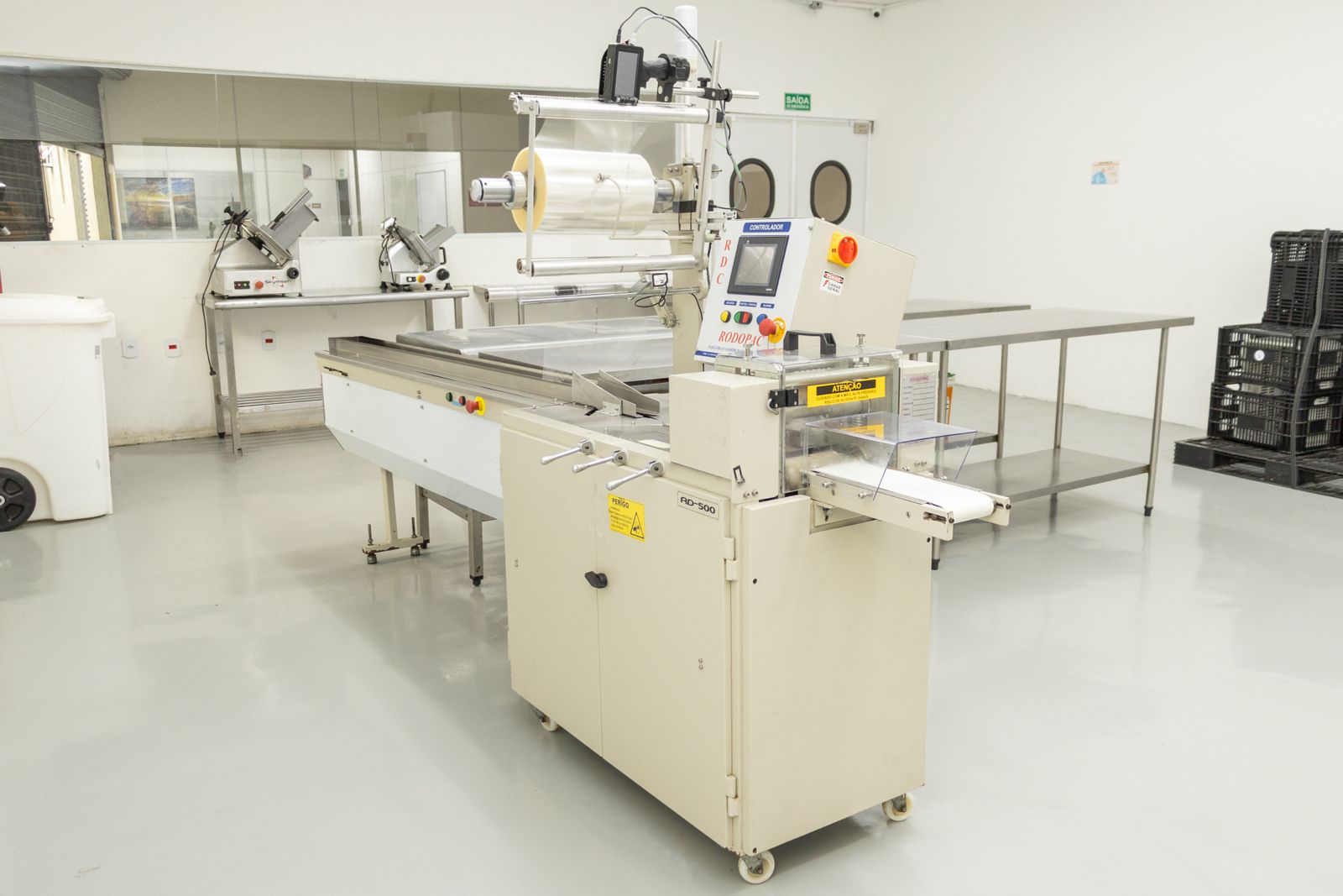 Máquina de embalagem industrial